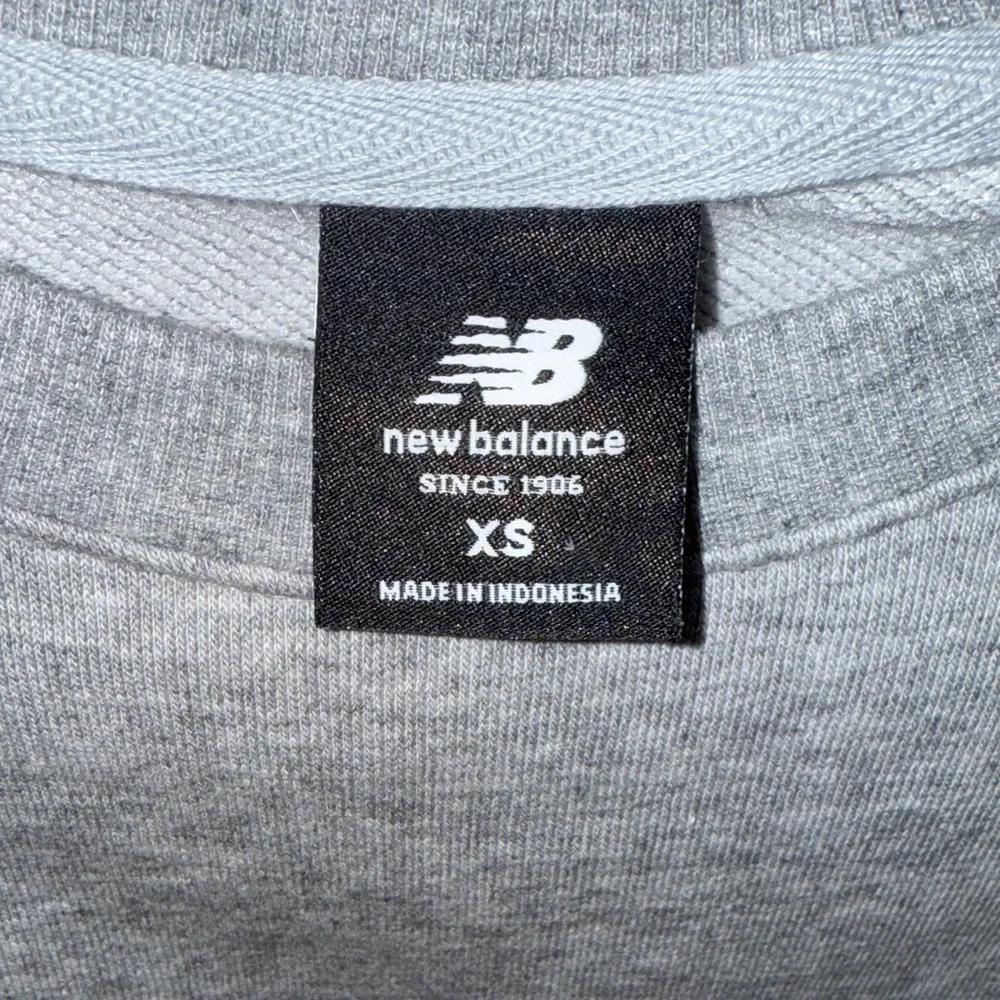 New Balance Heather Gray Crewneck Sweater